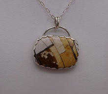 Load image into Gallery viewer, Brecciated Mookaite and Silver necklace