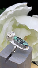 Load image into Gallery viewer, Midori Variscite and Silver Ring Size 6 3/4 - 7